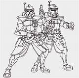 Clone Coloring Trooper Pages Color Printable sketch template