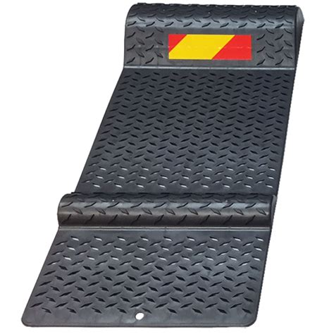 parking mat guide home garage color gray electriduct  pack