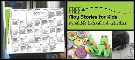 activity calendar  stories  kids