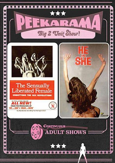 peekarama sensually liberated female the he and she 1970 adult