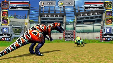 Jurassic Park Builder Jurassic Tournament Android Gameplay