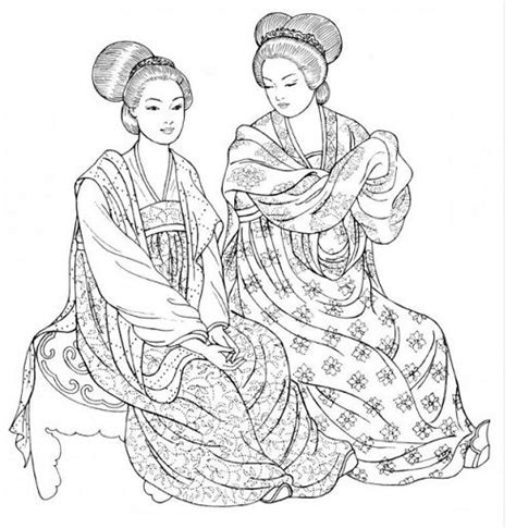 coloring pages chinese history chinese culture