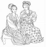 Tang Dynasty Dynasties Oriental Chinawhisper sketch template
