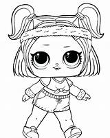 Lol Pages Colouring Dolls Doll Coloring Surprise Source sketch template
