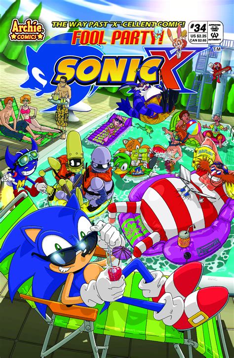 archie sonic x issue 34 sonic news network the sonic wiki