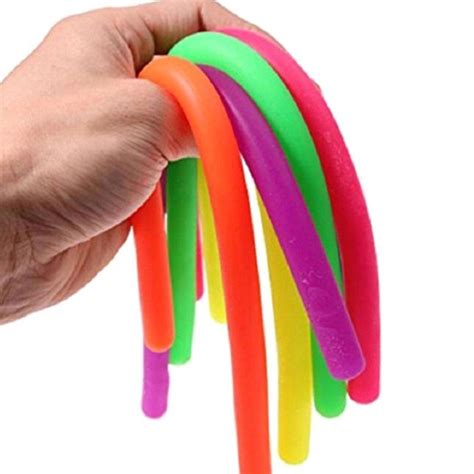 stretchy string fidgets noodle autismadhdanxiety squeeze fidgets sensory toys shopee philippines