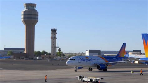 air traffic control tower  big part  mesa gateway airports future