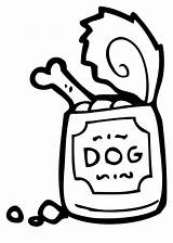 Dog Food Drawing Paintingvalley Coloring Pages sketch template