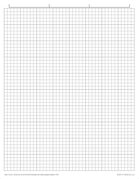 printable graph paper templates  word