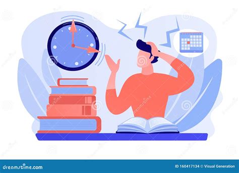 exams  tests concept vector illustration stock vector illustration
