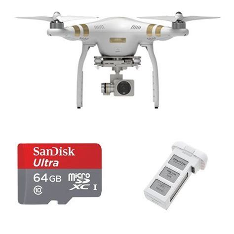 dji phantom  professional quadcopter  battery   gb sandisk card drone reviews