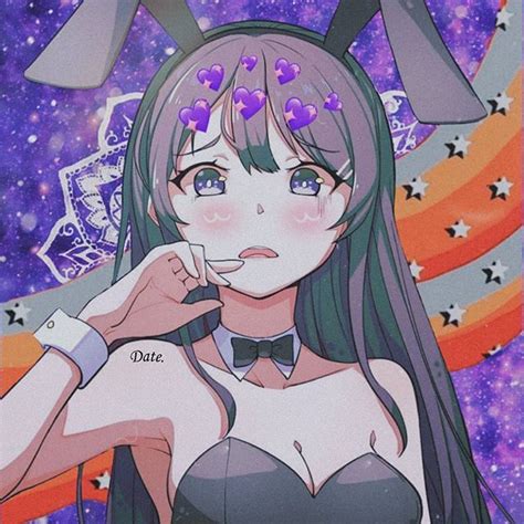 Date~ Trên Instagram “mai Sakurajima Edit 💜 Anime