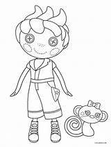 Lalaloopsy Pages Coloring Color Printable sketch template