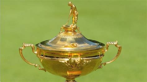 Ryder Cup Trophy To Tour Scotland Before Gleneagles Event Bbc News