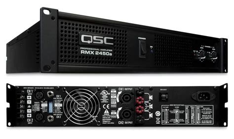 qsc rmxa dj club professional power amplifier  amp  ebay
