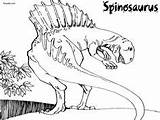 Gorgosaurus sketch template