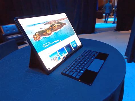 Intel Just Revealed A Foldable Laptop Concept That Features A Massive