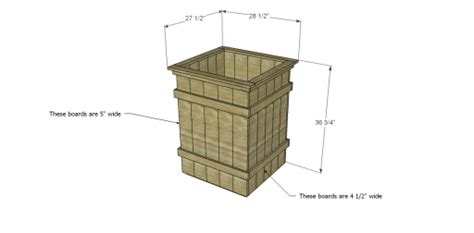plans  build robins planter boxes