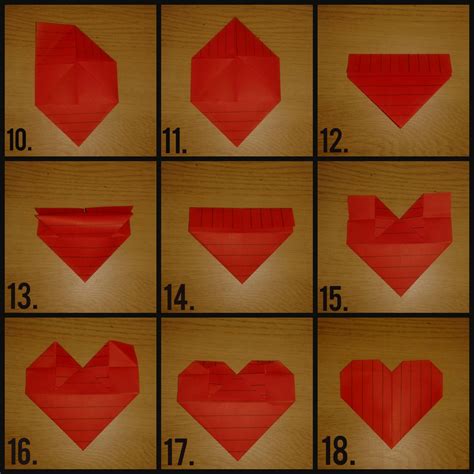 jak zrobic serce  origami margaret wiegel jul