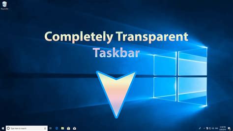 transparent taskbar  windows