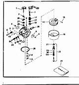 Carburetor Tecumseh Engine Hm80 Lawn sketch template