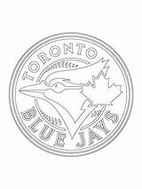 Jays Toronto Blue Coloring Logo Pages Mlb Raptors Colouring Printable Maple Baseball Color Sports Leaf Miami Heat Print Supercoloring Oriole sketch template