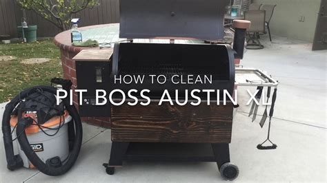 pit boss pellet grill clean  youtube