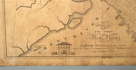 Plan Of New Bern By Price C1817