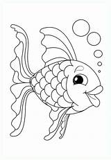Pisces Coloring Kids Children Funny Pages Print sketch template