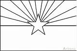 Flag Nevada Crwflags Impotance Flags Colouring sketch template