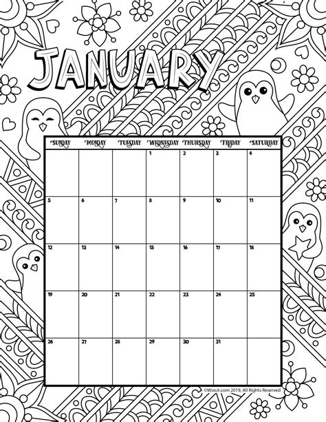 january  coloring pages coloring pages ideas