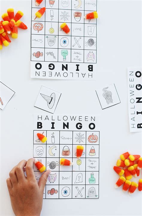 printable halloween bingo
