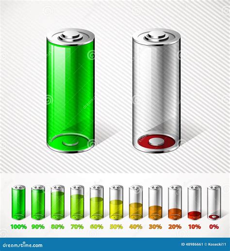 battery charge stock vector illustration  level power