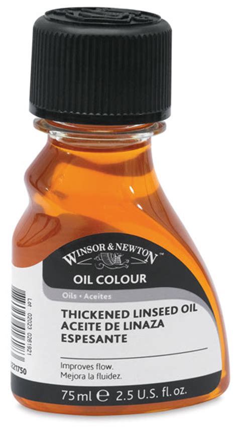 Winsor And Newton Thickened Linseed Oil Blick Art Materials