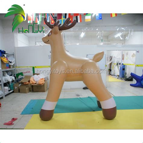 new design inflatable deer toys with best quality uv printing buy