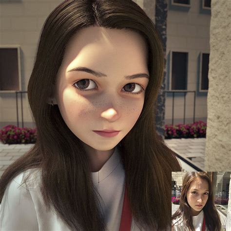 artist turns people into 3d pixar like characters and you can become