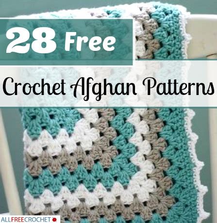 crochet afghan patterns allfreecrochetcom