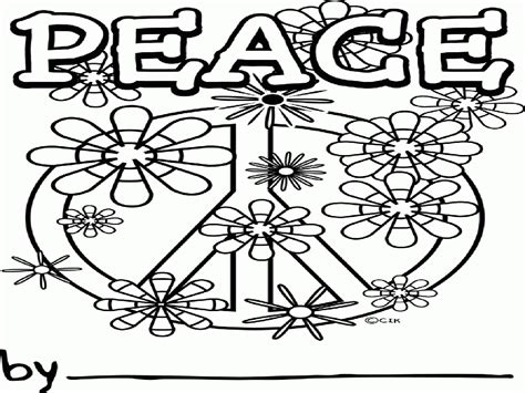 peace coloring pages printable printable world holiday