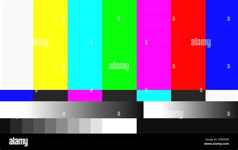 tv sin senal fondo colorido fotografia de stock alamy