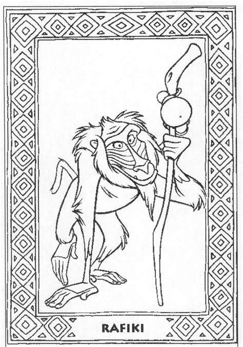 coloring page disney coloring page  lion king picgifscom