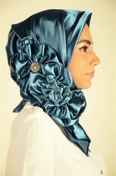 Fancy Hijab Fashion 2014 Turkish Hijab Designs Modern