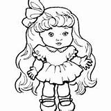 Doll Girl Surfnetkids Coloring sketch template