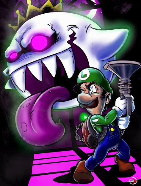 Luigi S Mansion The Ghostbuster By Soliduskim On Deviantart Super