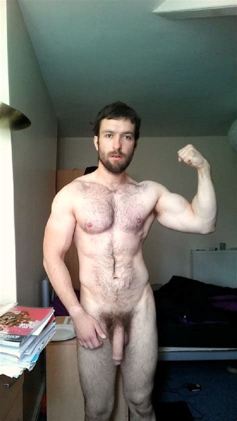 nude muscle man with a long soft cock horny nude guys