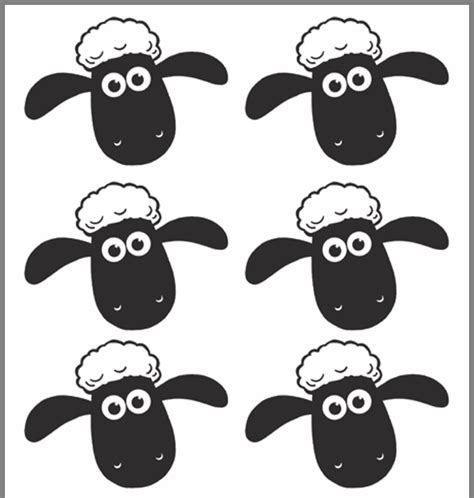ideas  coloring printable sheep head