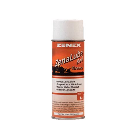 496885 Zenalube Red Professional Red Grease Lubricant Commercial Tire