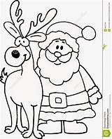 Colorir Natal Noel Papai Pai Natale Babbo Renna Reindeer Drawings Aprende Brincando Ren Kerstman Rendier Myify Rena Xmas Renas Links sketch template