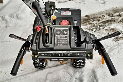 craftsman   stage snowblower busted wallet