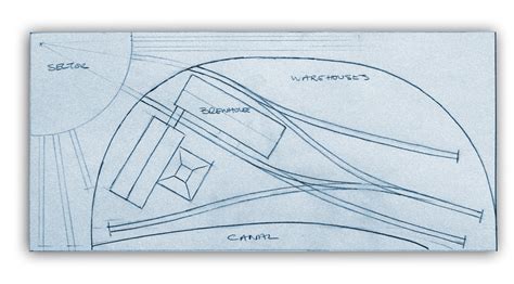 chris nevard model railways blog brewery project back of an envelope sketch