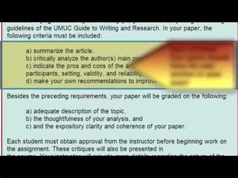 subheadings  critique paper  level  specific